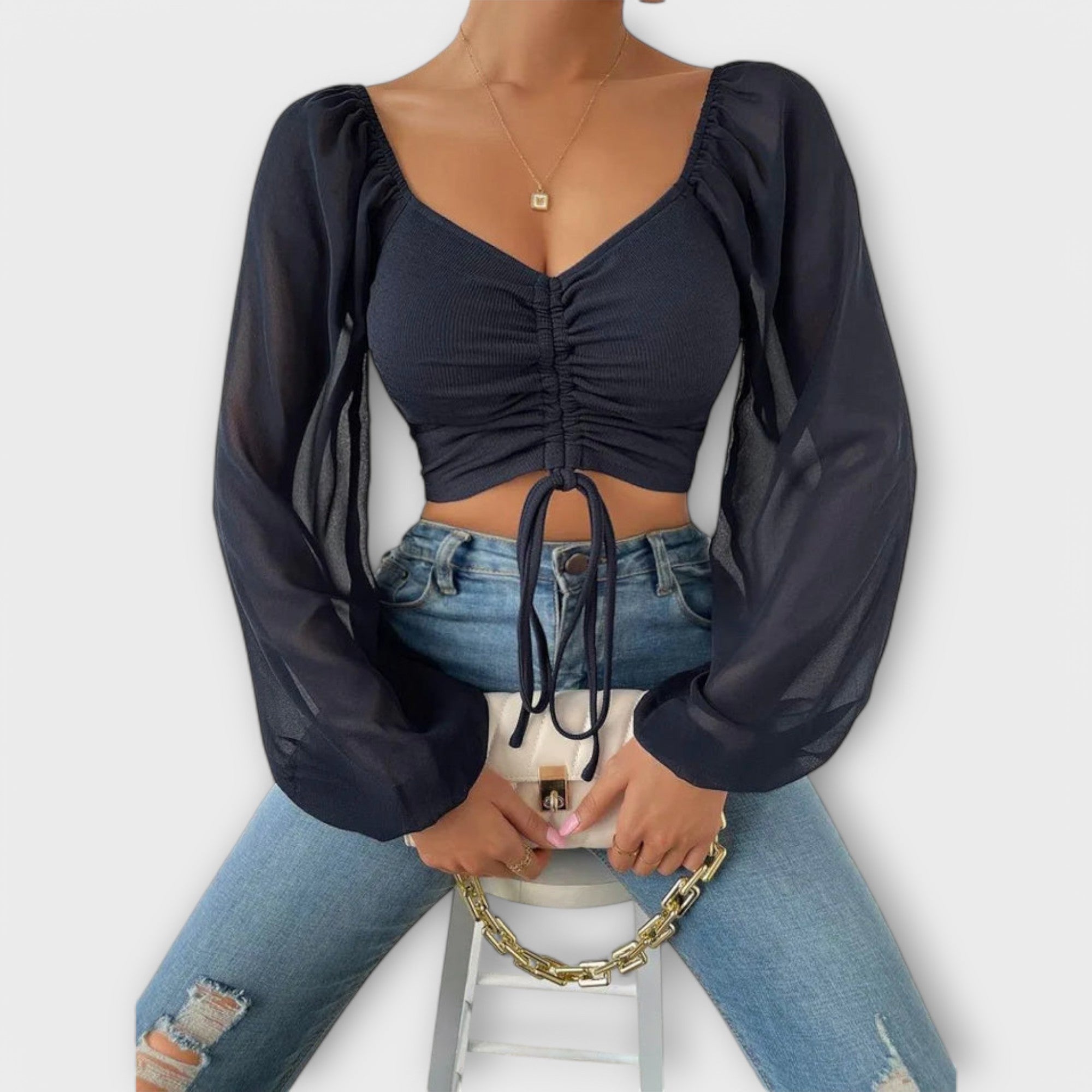 Talia - Sculpt Draw Top