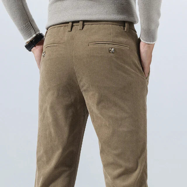Alton - Slim Corduroy Trousers