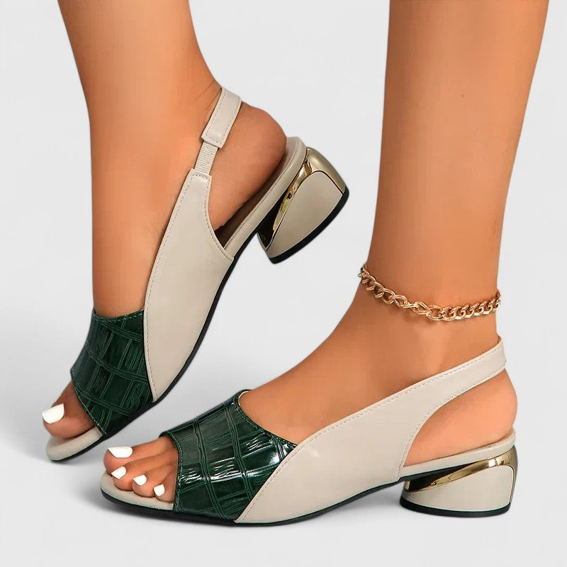 Mariah - Elegant leather sandals