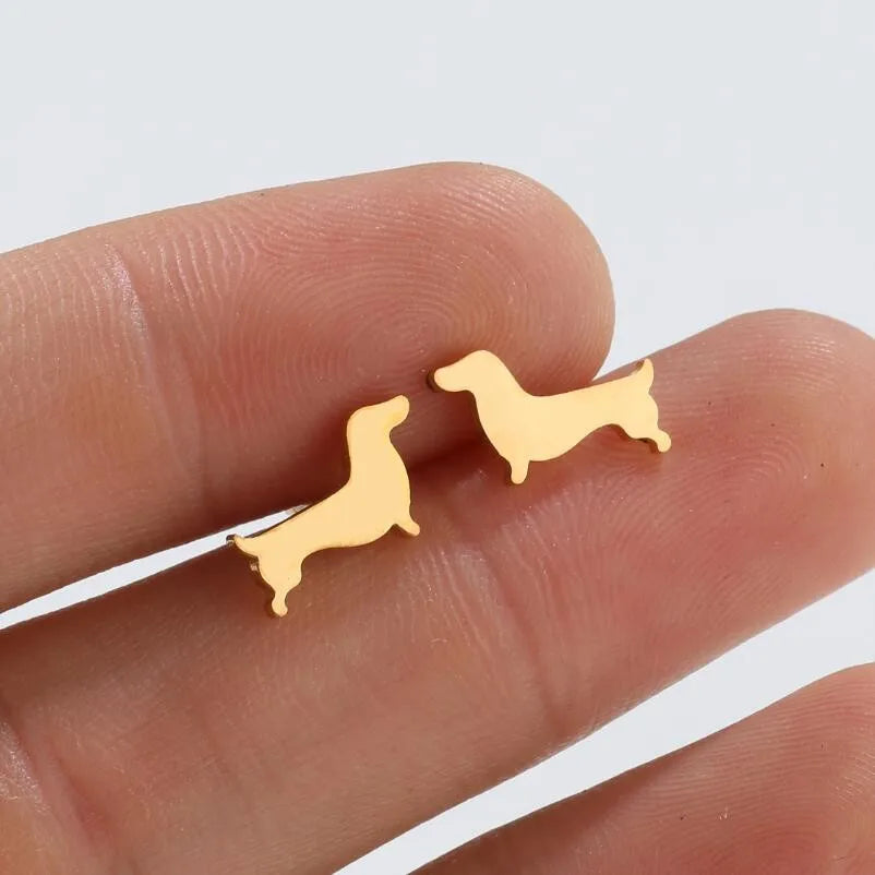 Izaro - Dachshund Earrings