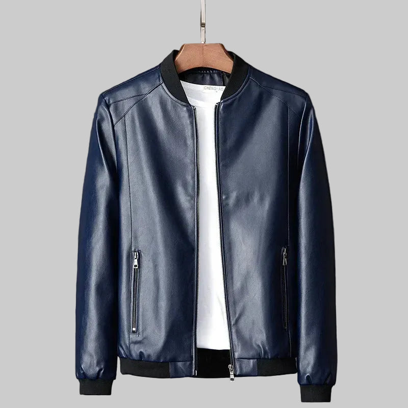 Axel - Leather Zip Jacket