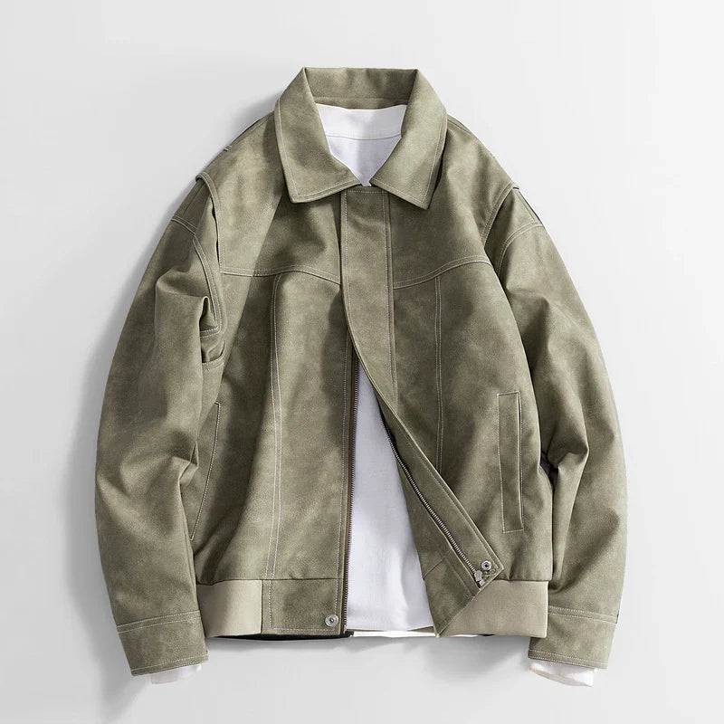 Kairo - Oversized Leather Jacket