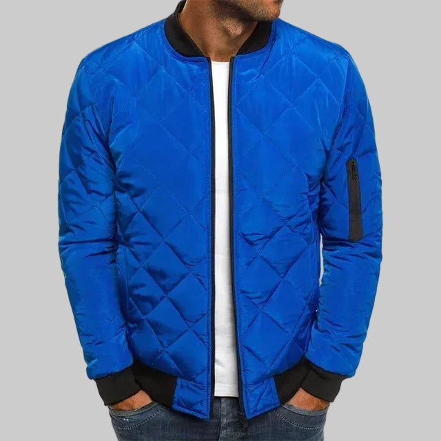 Kade - Quilted Bomber Jacket