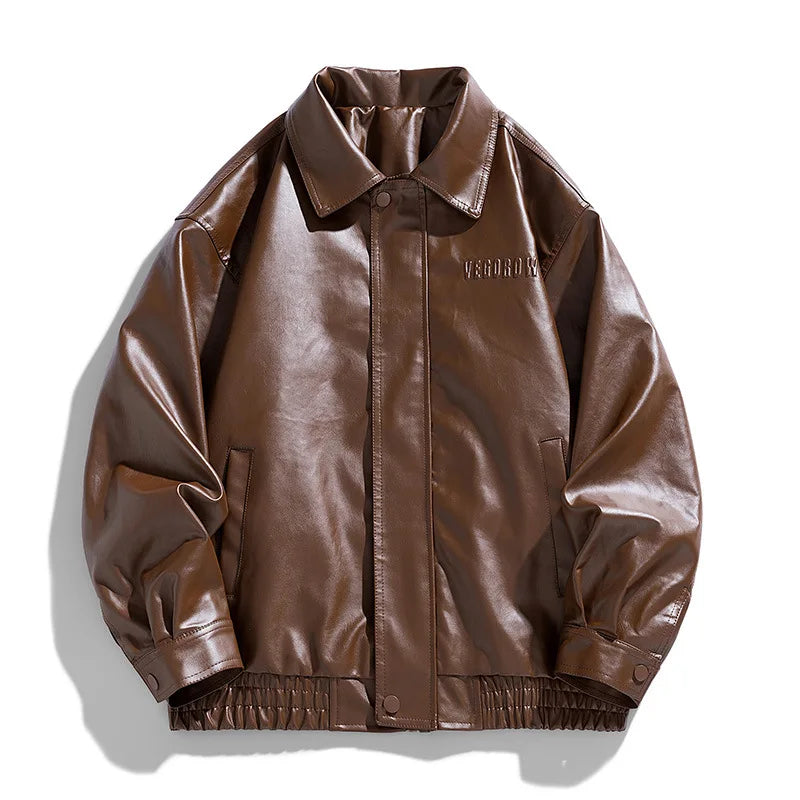 Kairox – Oversized Urban Leather Jacket