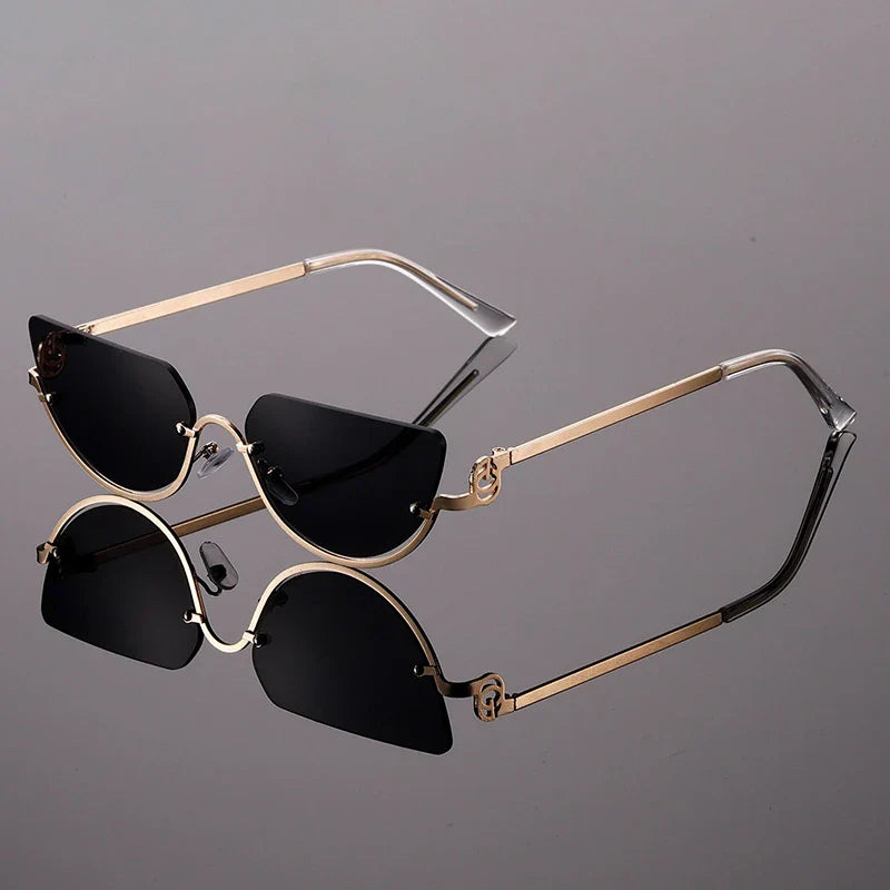 Lumira - Rimless Edge Sunglasses