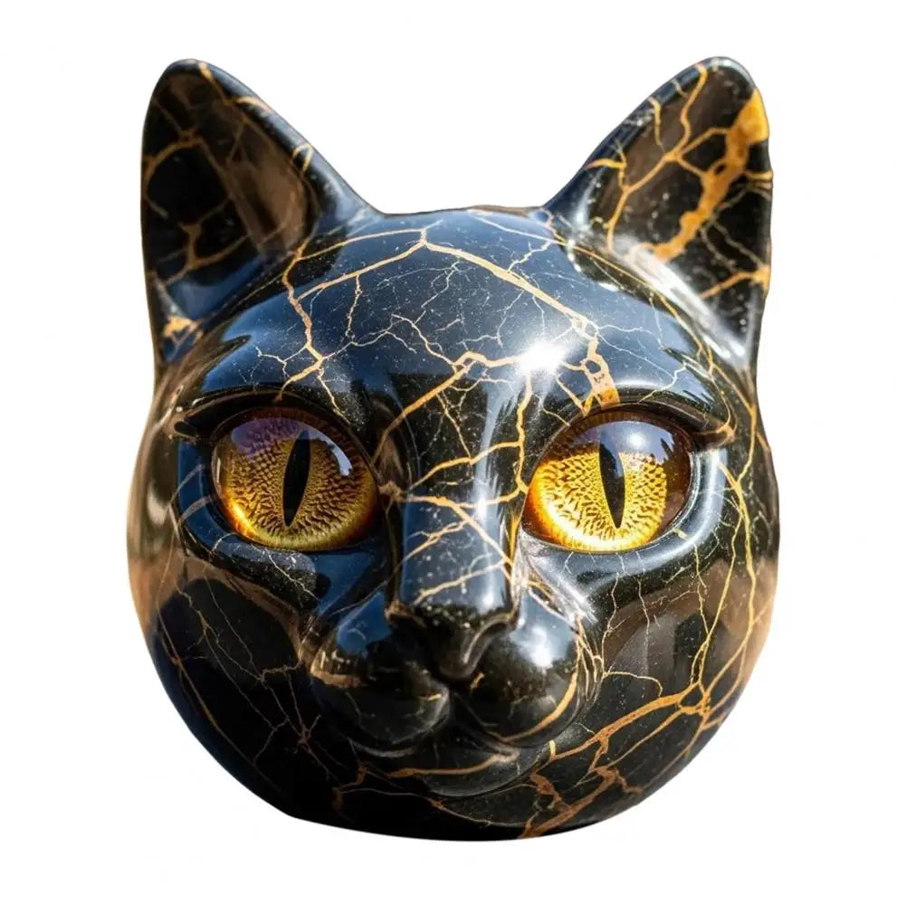 Black Cat - Luxury Mystical Black Cat Statue