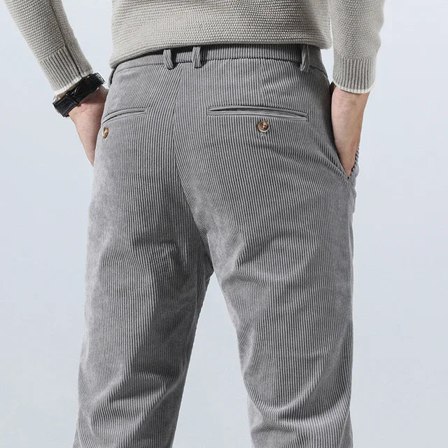 Alton - Slim Corduroy Trousers
