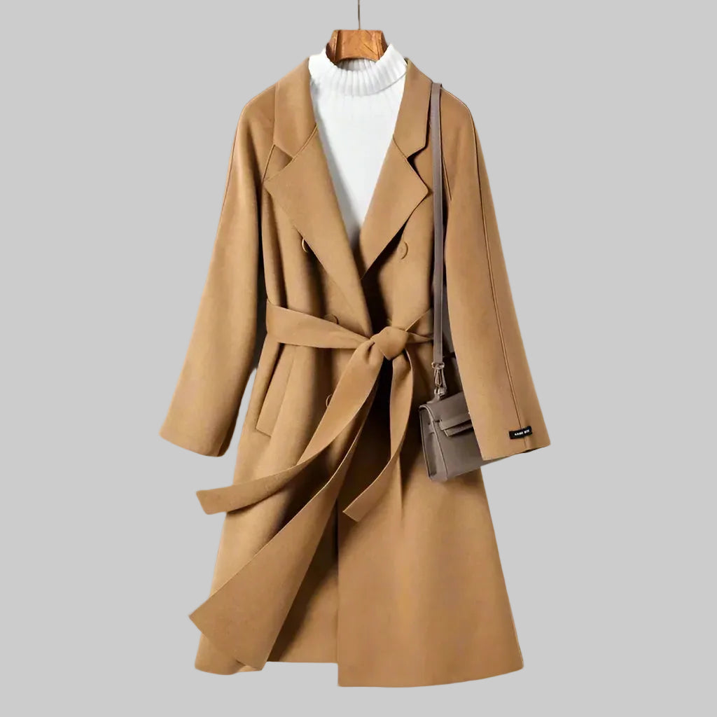 Alyra - Classic Belted Coat