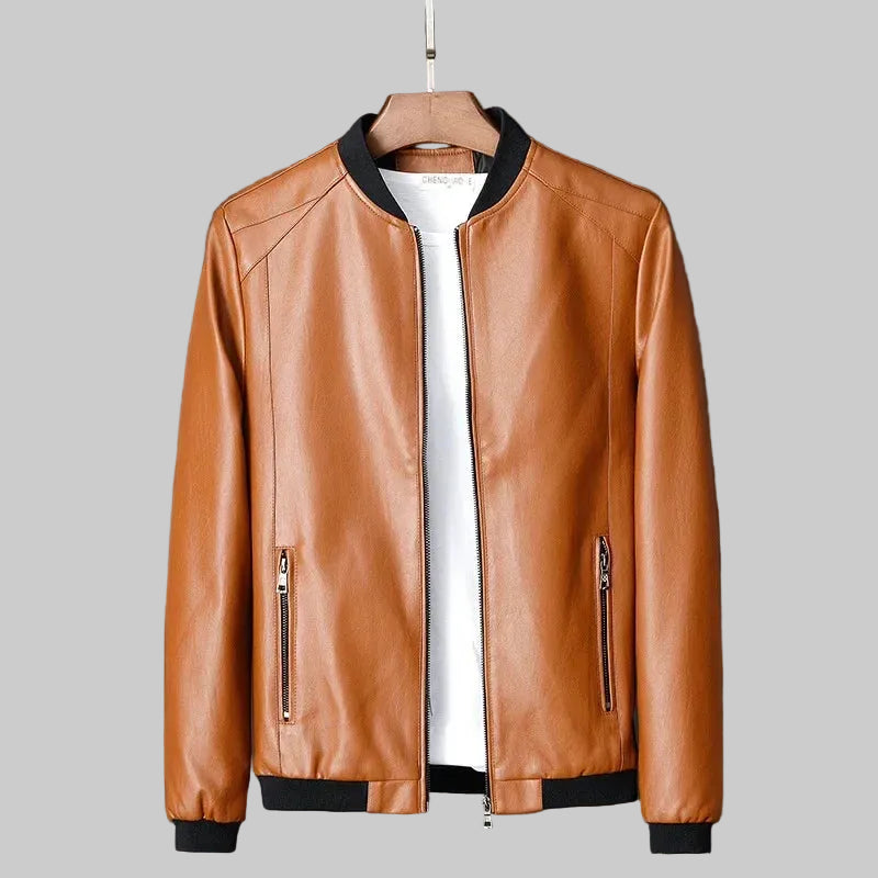 Axel - Leather Zip Jacket