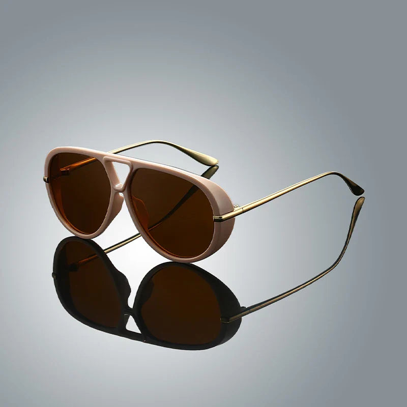 Solix - Amber Aviator Sunglasses