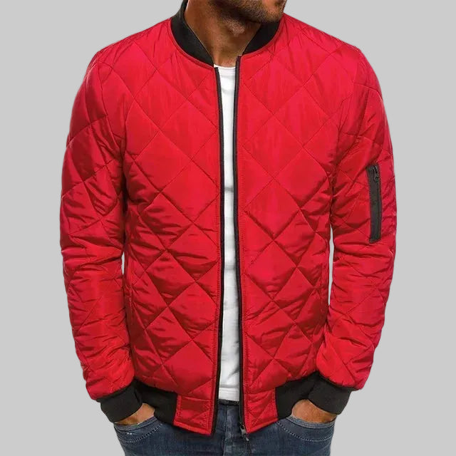 Kade - Quilted Bomber Jacket