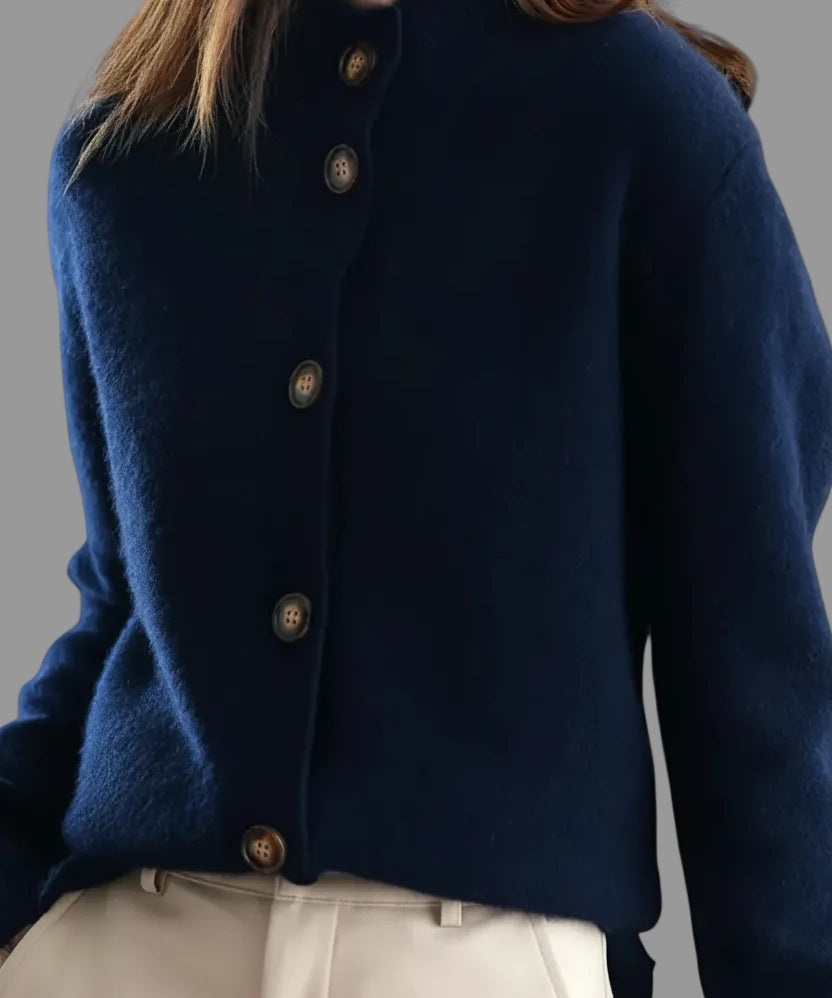 Althea – Soft Knit Button Cardigan