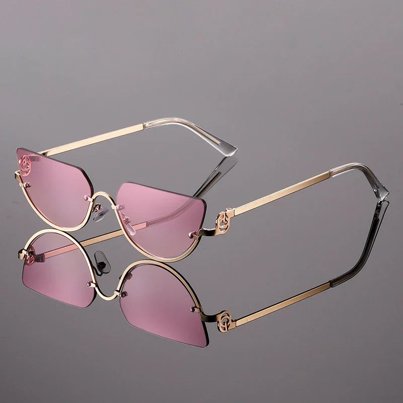 Lumira - Rimless Edge Sunglasses