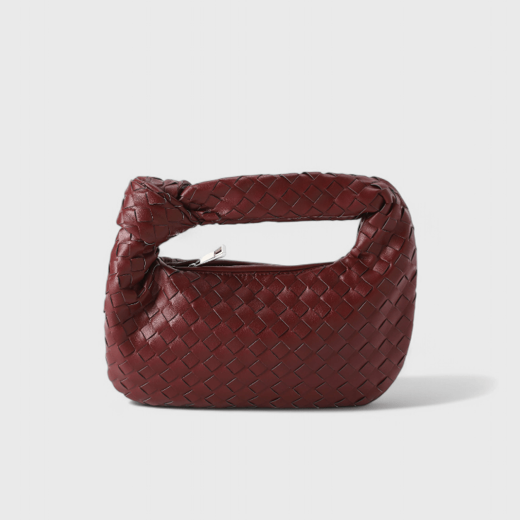 Aurelia – Golden Woven Knot Bag