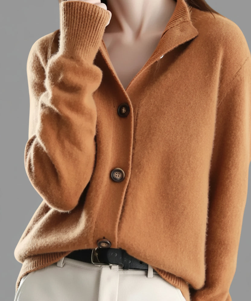 Althea – Soft Knit Button Cardigan