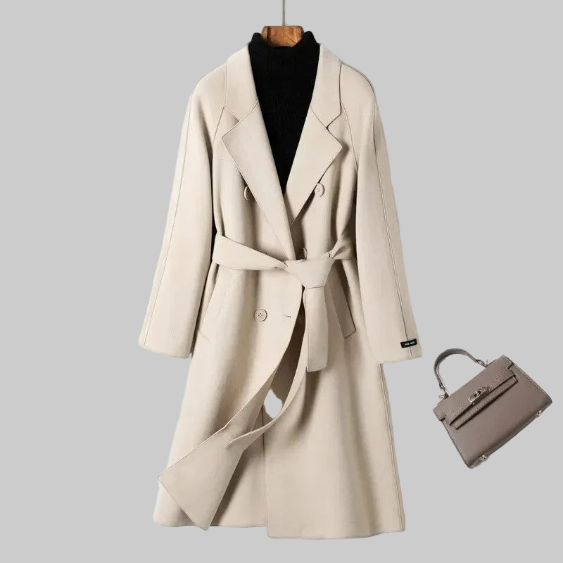 Alyra - Classic Belted Coat