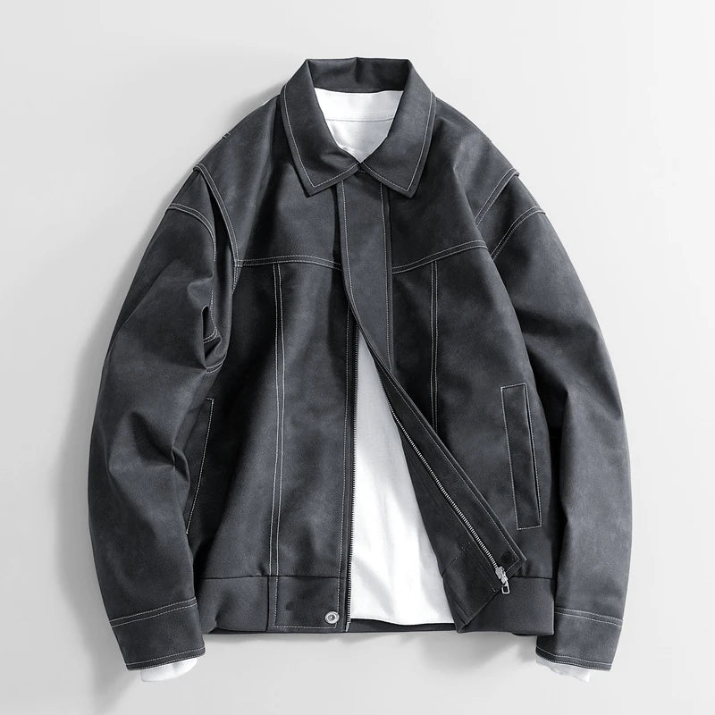 Kairo - Oversized Leather Jacket