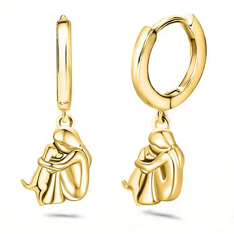 Ginny - Earrings with Dog Icon