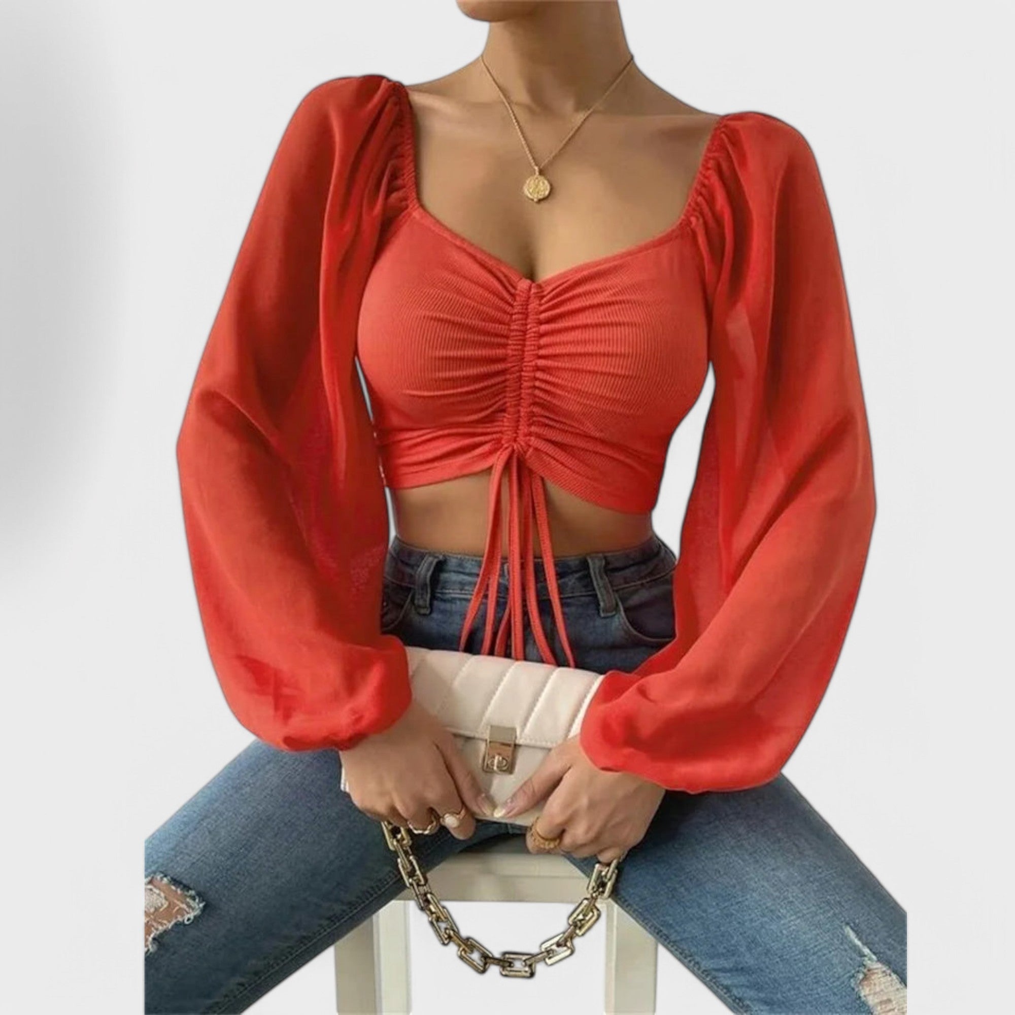 Talia - Sculpt Draw Top