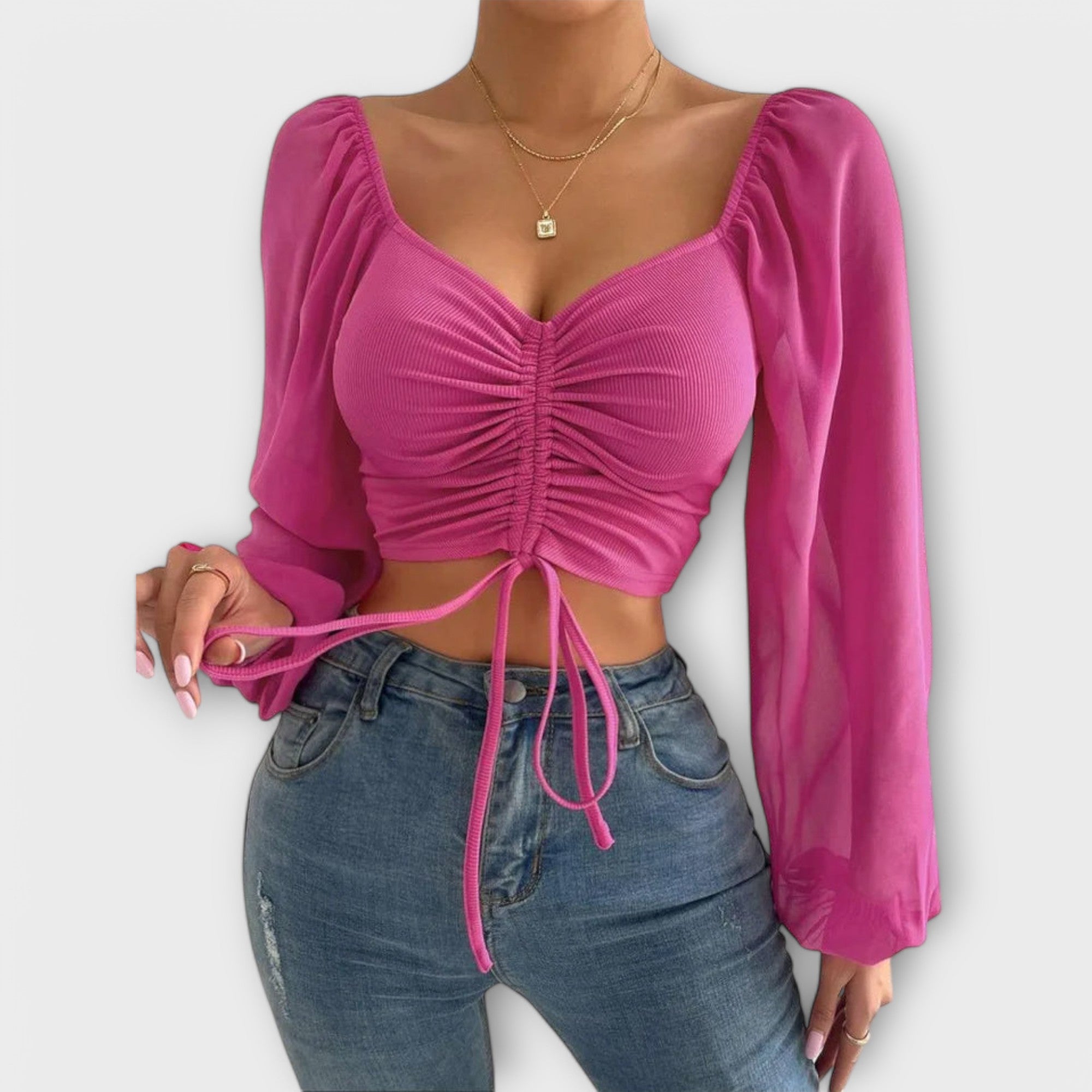 Talia - Sculpt Draw Top