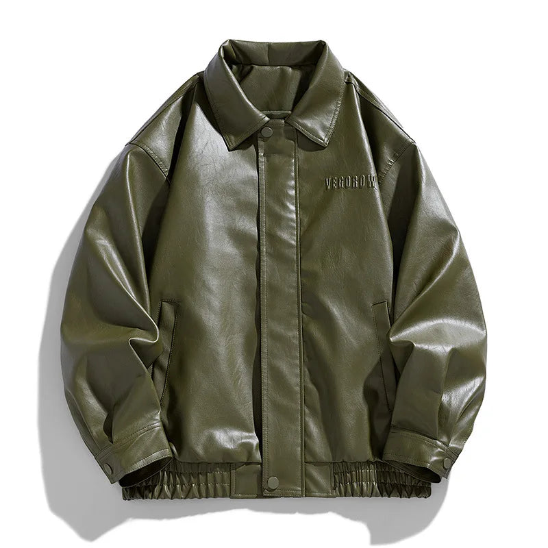 Kairox – Oversized Urban Leather Jacket
