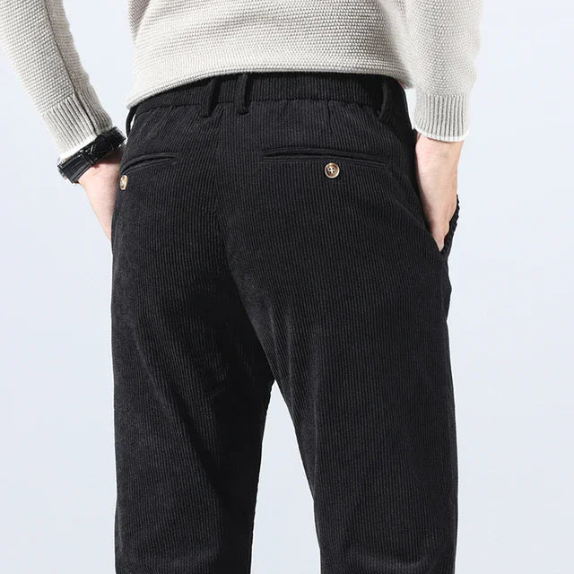 Alton - Slim Corduroy Trousers