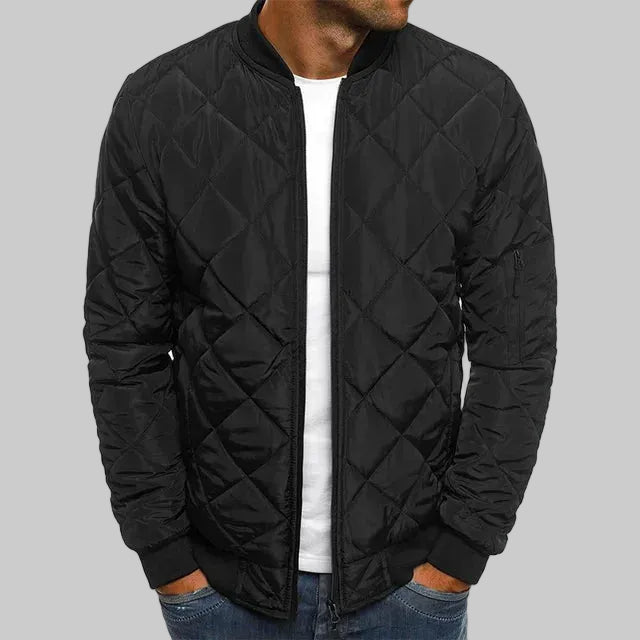 Kade - Quilted Bomber Jacket