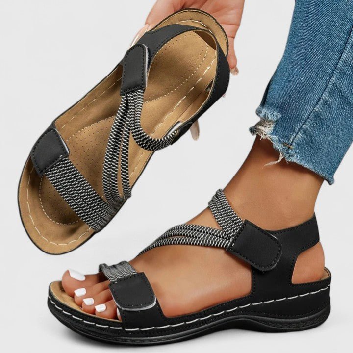 Sheina - Sávytěné Sandals