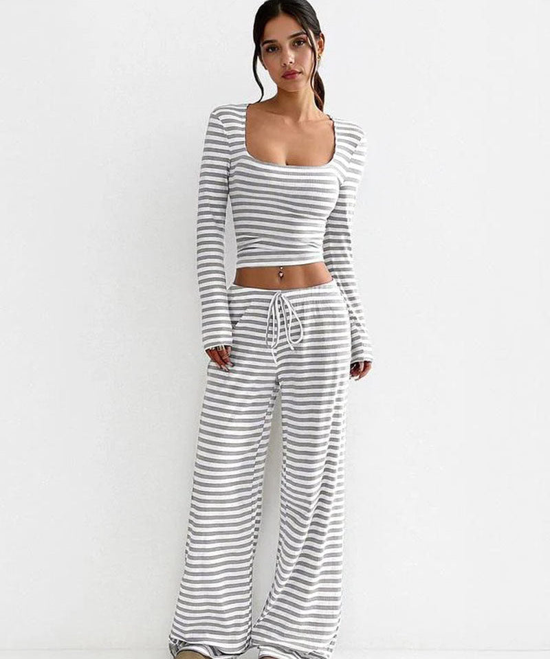 Calira – Stripe Lounge Set