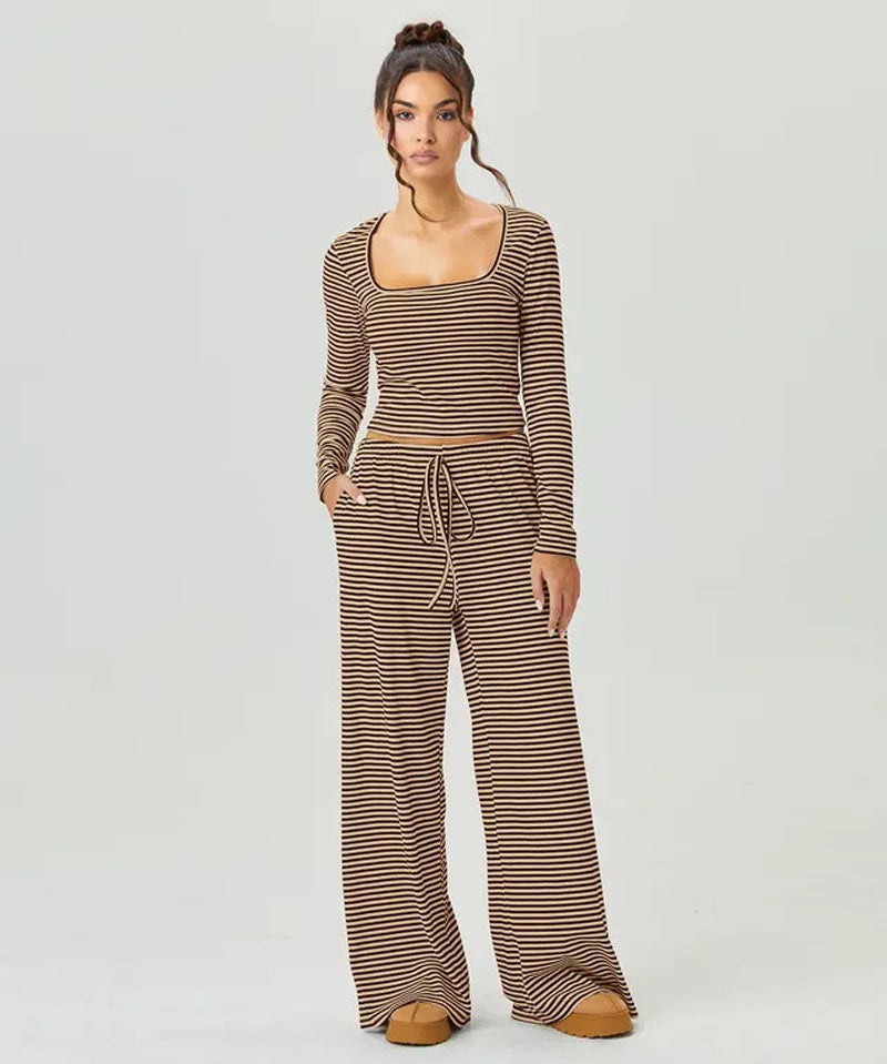 Calira – Stripe Lounge Set