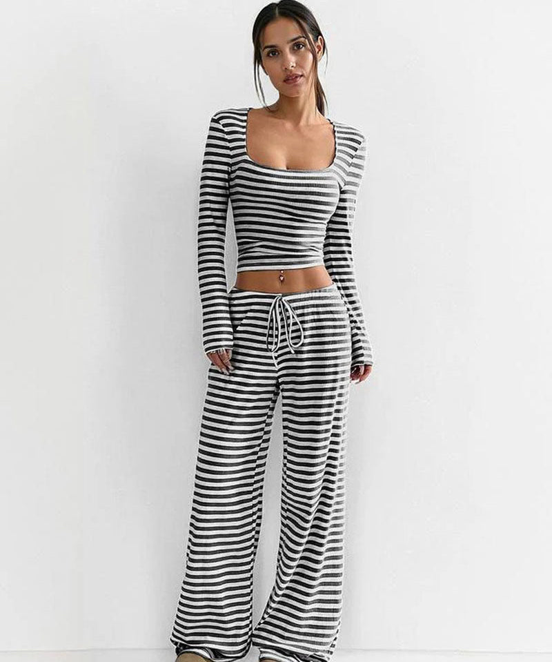 Calira – Stripe Lounge Set