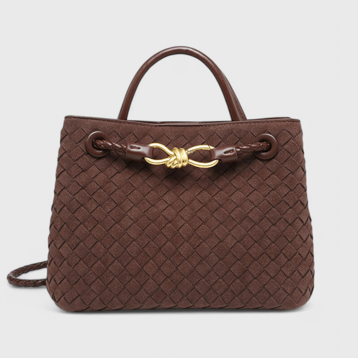 Solenne – Woven Signature Tote Bag