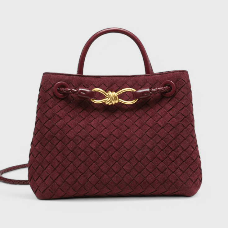 Solenne – Woven Signature Tote Bag