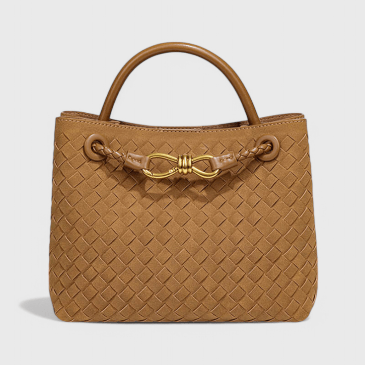 Solenne – Woven Signature Tote Bag