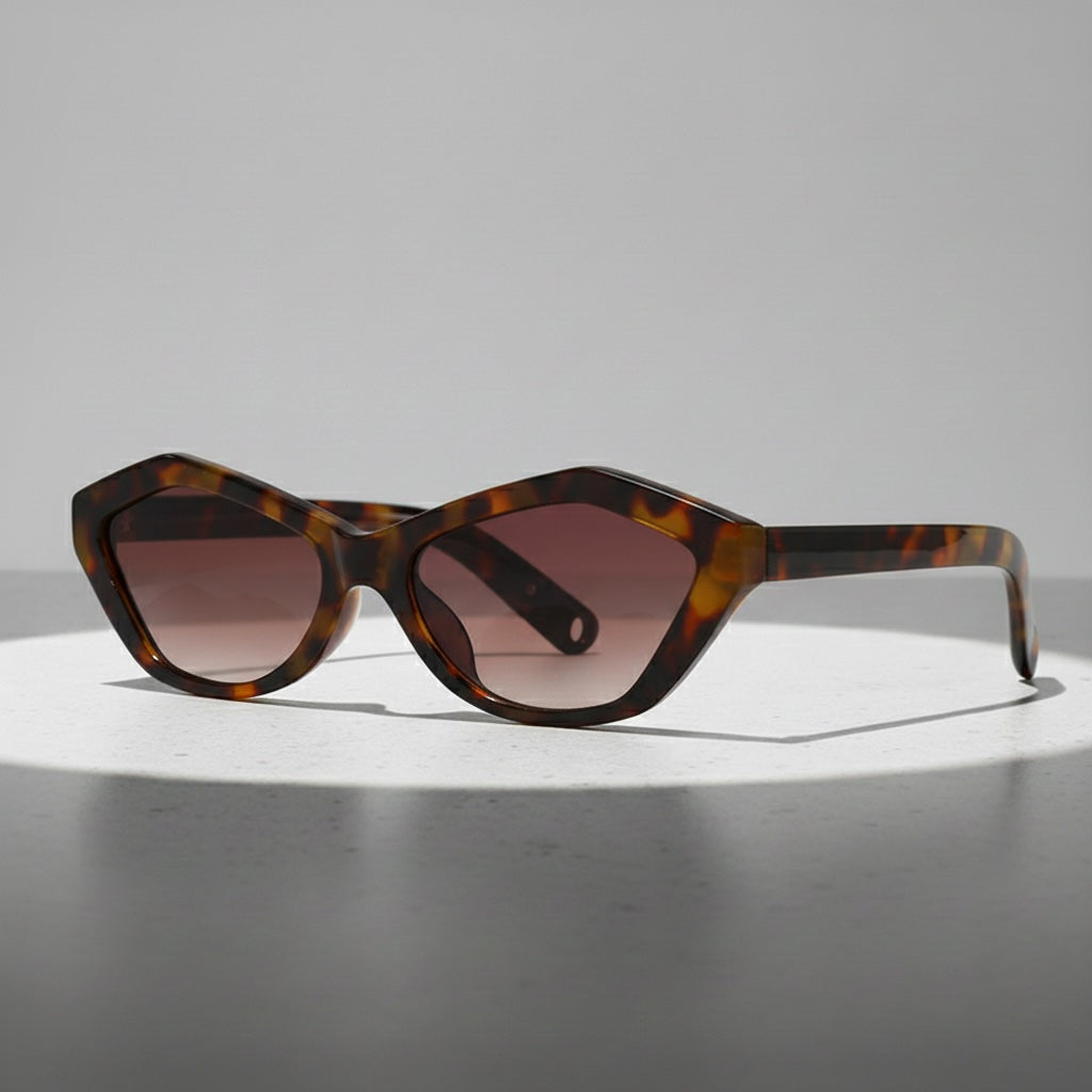 Elvixa - Angular Cat-Eye Sunglasses