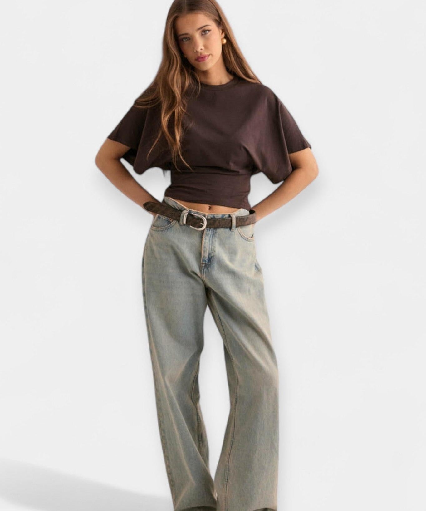 Kaelis – Wrapped Waist Cropped Top