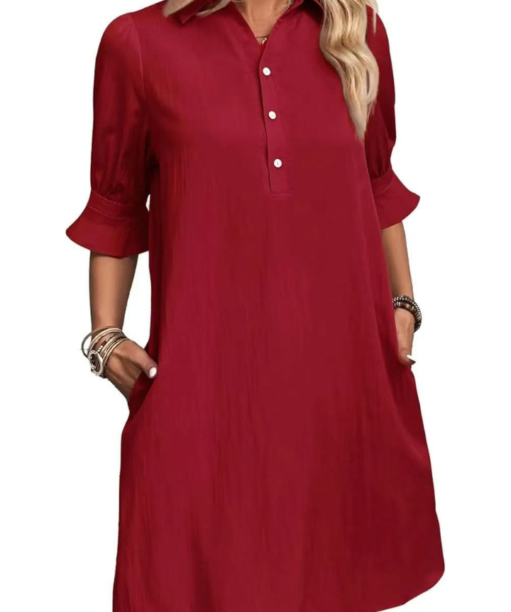 Noiréa – Effortless Flow Shirt Dress