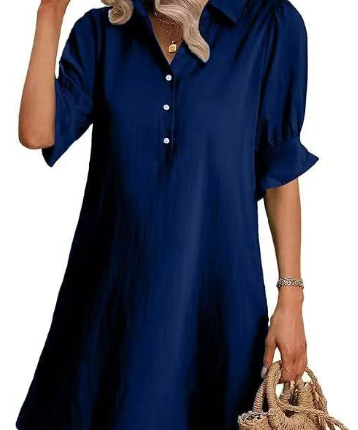 Noiréa – Effortless Flow Shirt Dress