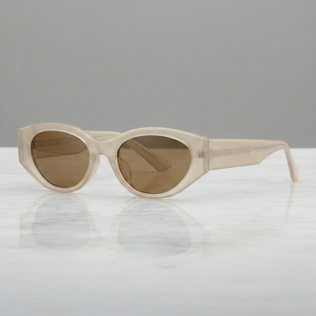 Velora - Soft Oval Frame Sunglasses