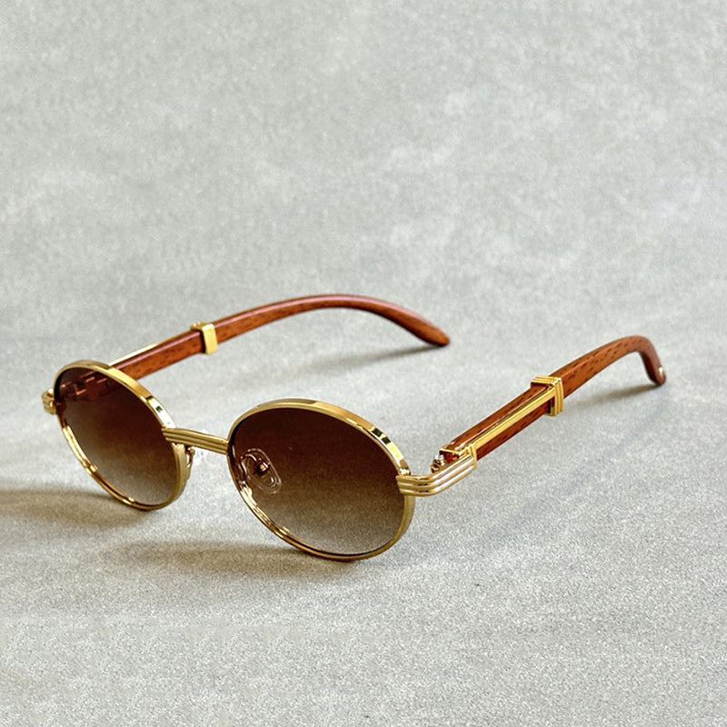 Oris - Vintage Round Sunglasses