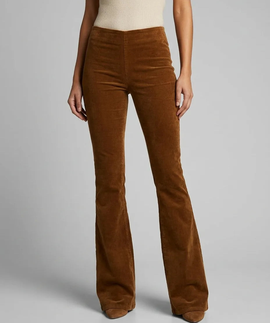 Virel – Velvet Flare Pant