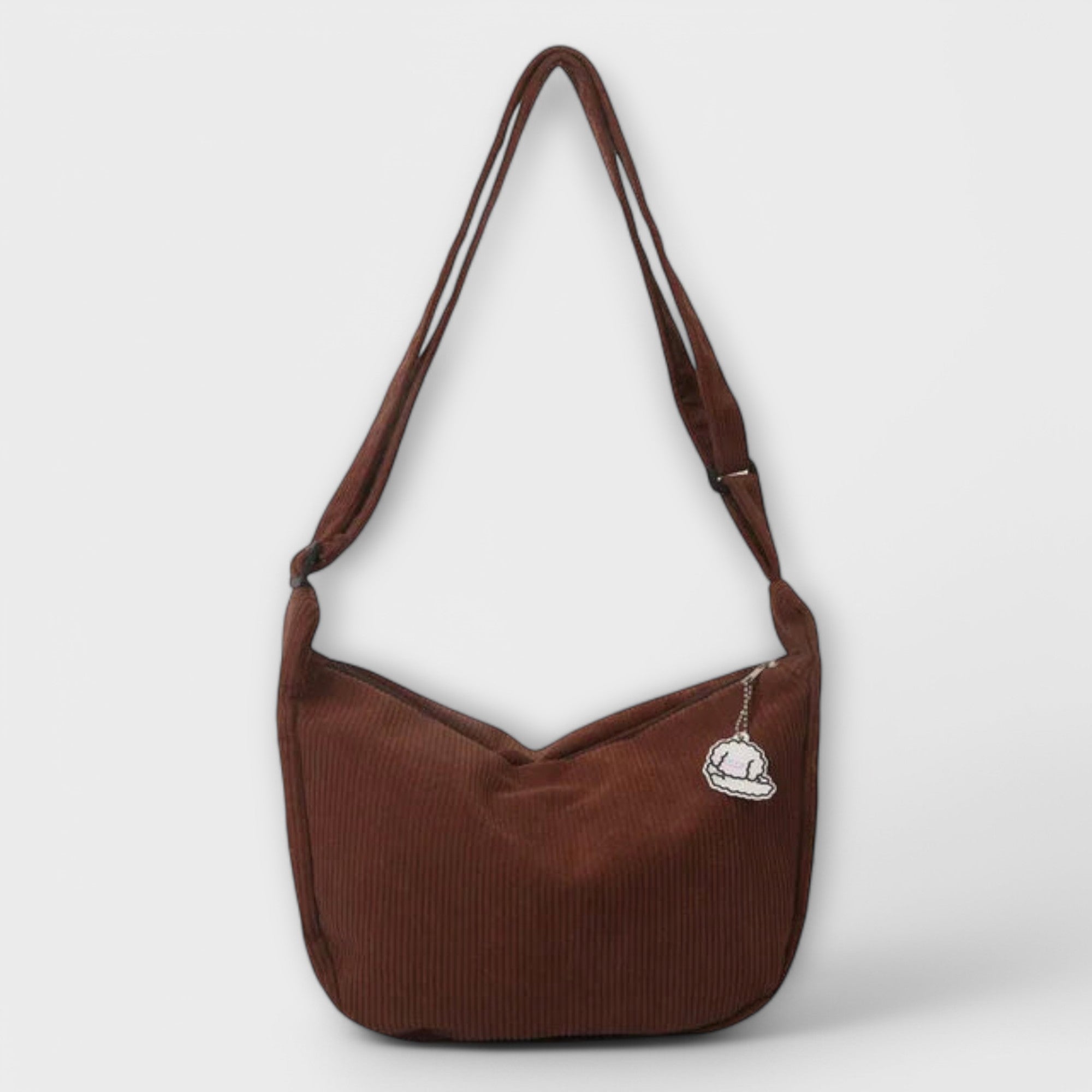 Rosélune – Blush Cord Shoulder Bag