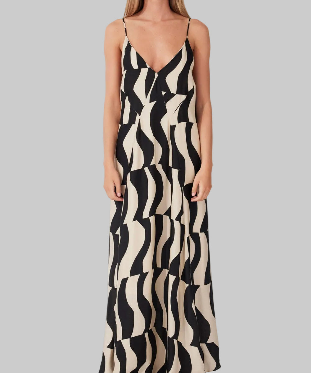 Vioné – Abstract Flow Dress
