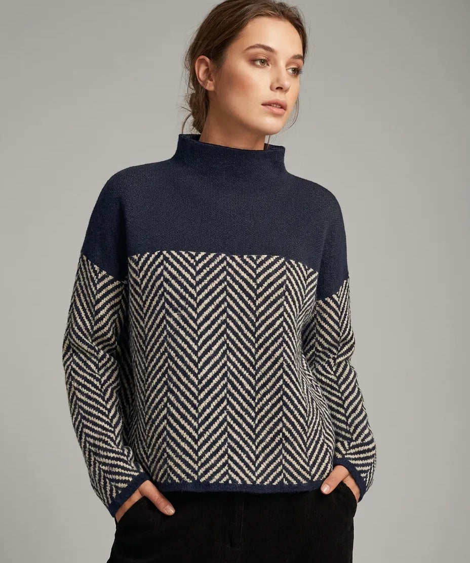 Mirel - Pattern Knit Sweater