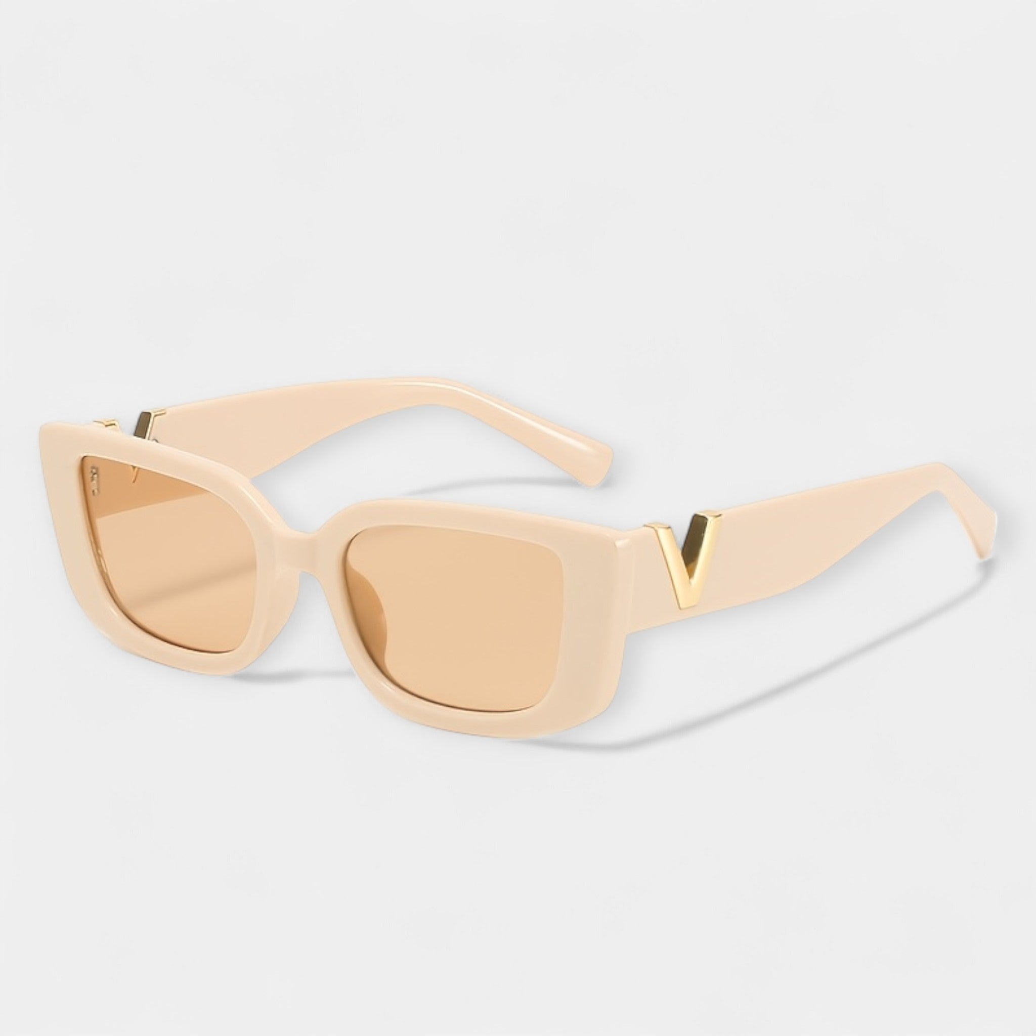 Veloura – Champagne Luxe Sunglasses