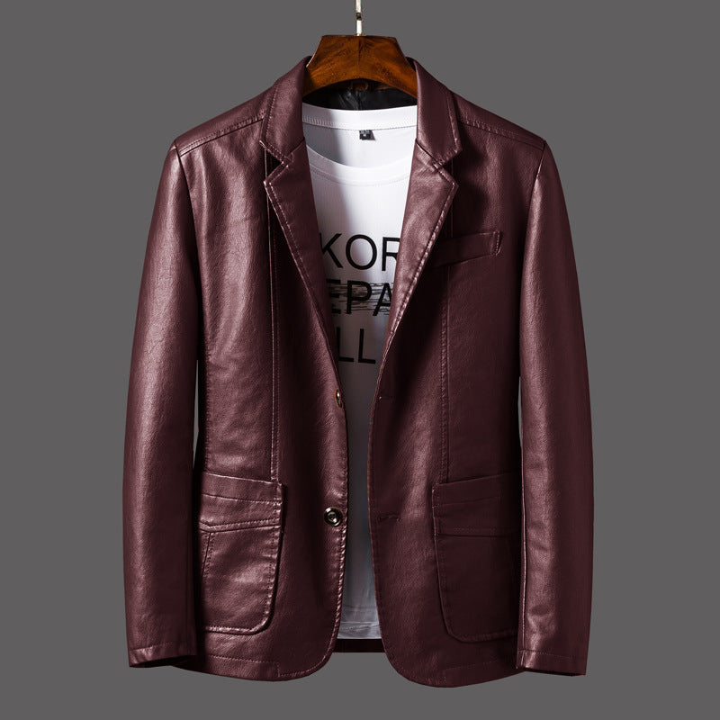 Milo - Leather Tailored Blazer