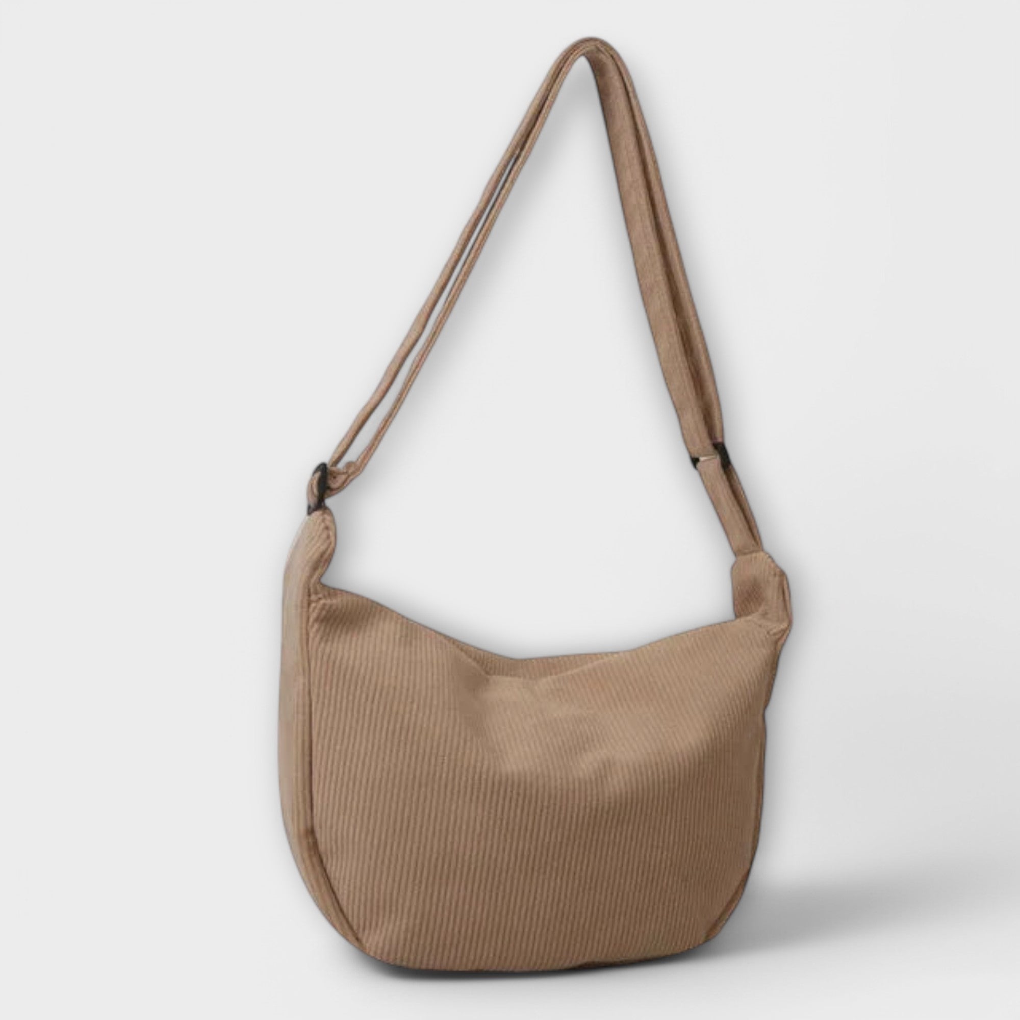 Rosélune – Blush Cord Shoulder Bag