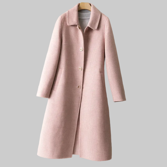 Amelie - Textured Long Coat