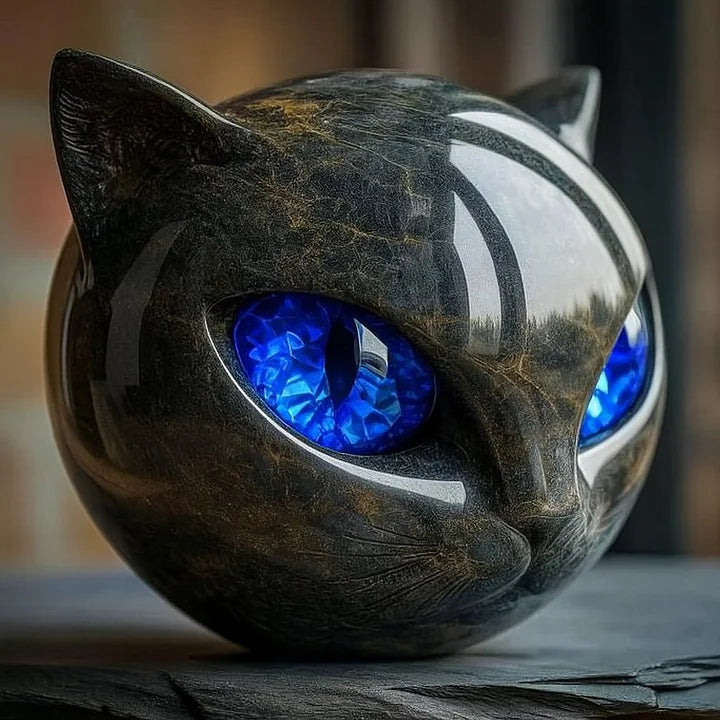 Black Cat - Mystical Black Cat Statue