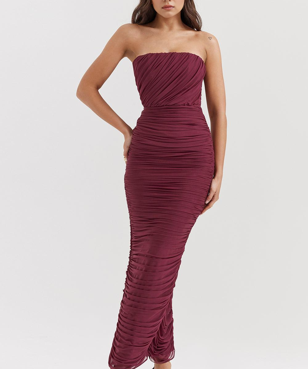 Amaris - Mesh Maxi Dress